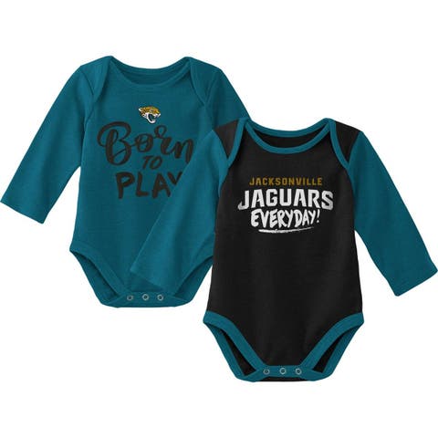 Newborn & Infant Black/Gray Las Vegas Raiders Two-Pack Double Up Bodysuit Set