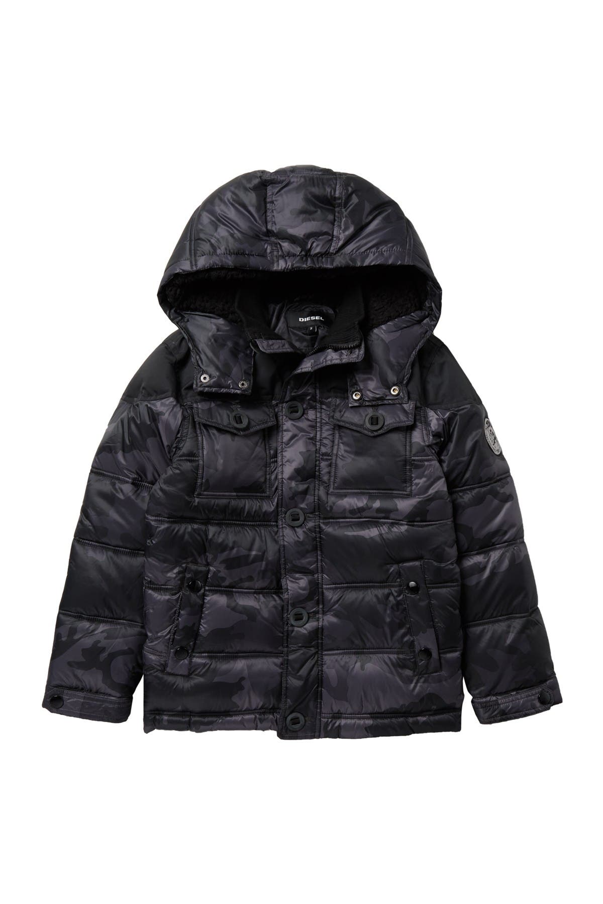 puffer hoodie jacket