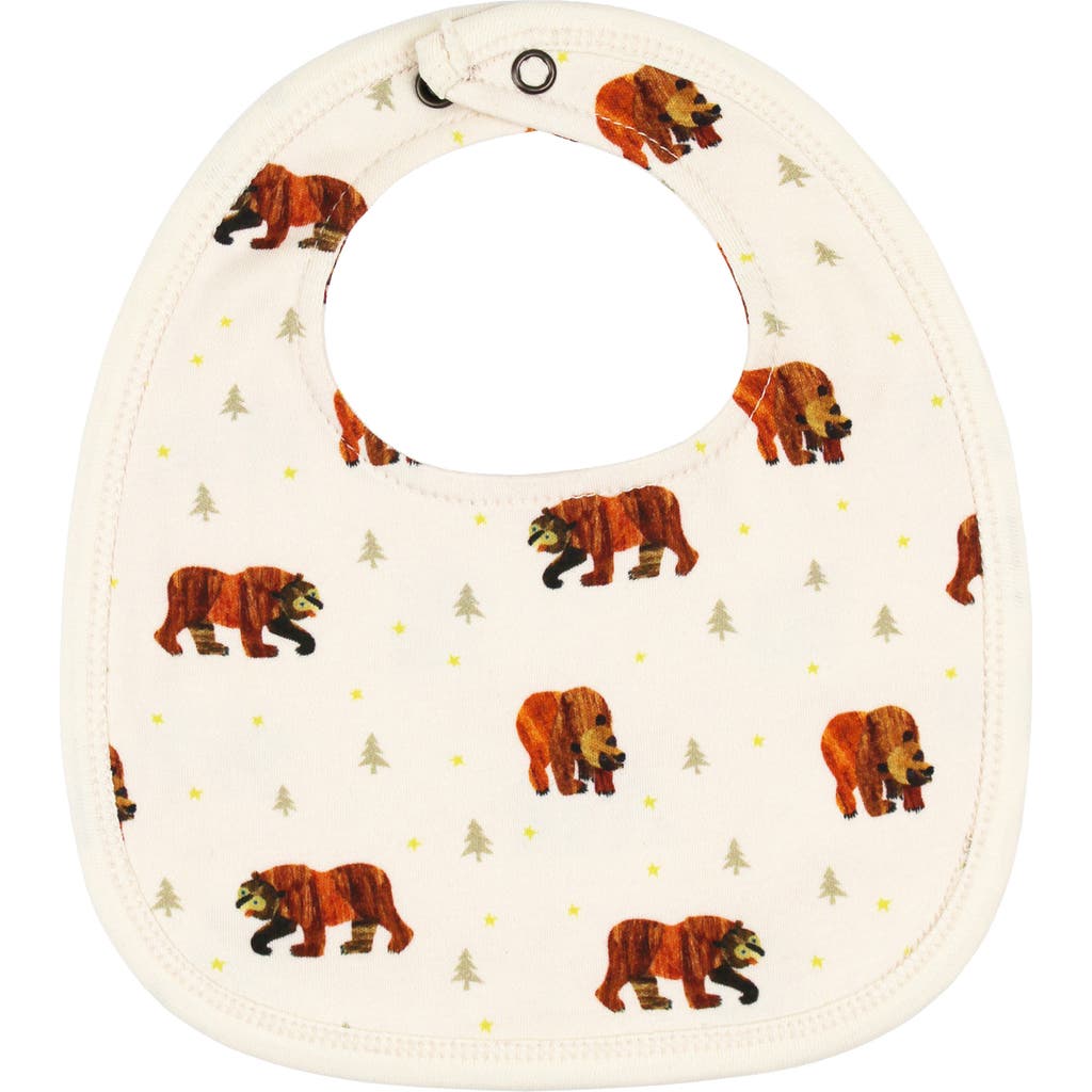 L'OVEDBABY L'OVEDBABY X THE WORLD OF ERIC CARLE™ 2-LAYER REVERSIBLE ORGANIC COTTON BIB