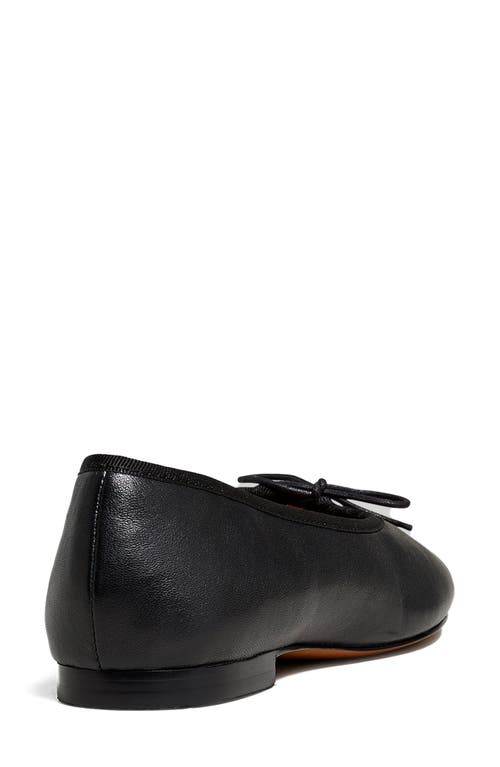 Shop Madewell The April Ballet Flat In True Black