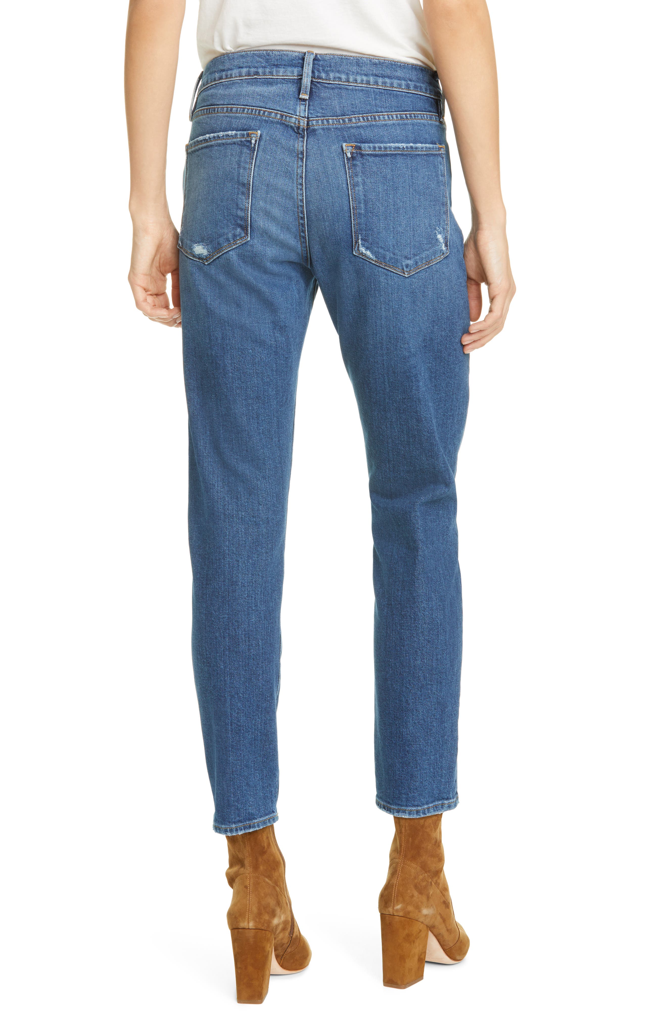 frame le garcon slim boyfriend jeans
