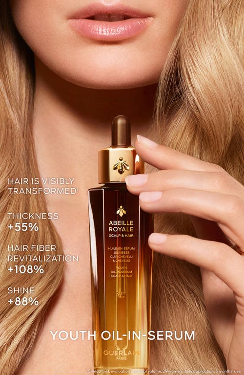 Shop Guerlain Abeille Royale Hair Care Set $238 Value In No Color