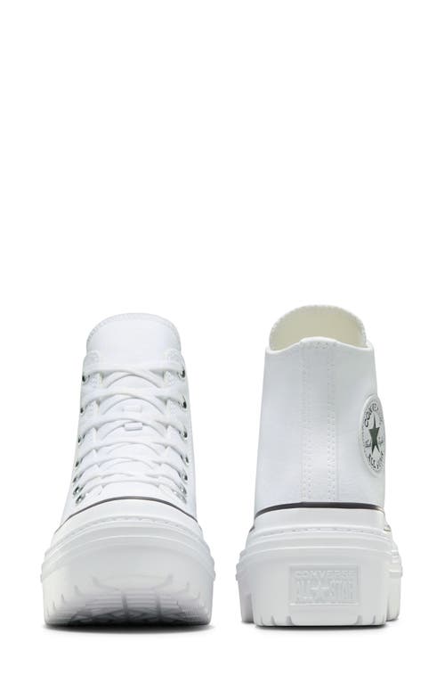 Shop Converse Chuck Taylor® All Star® Lugged High Top Sneaker In White/black/egret