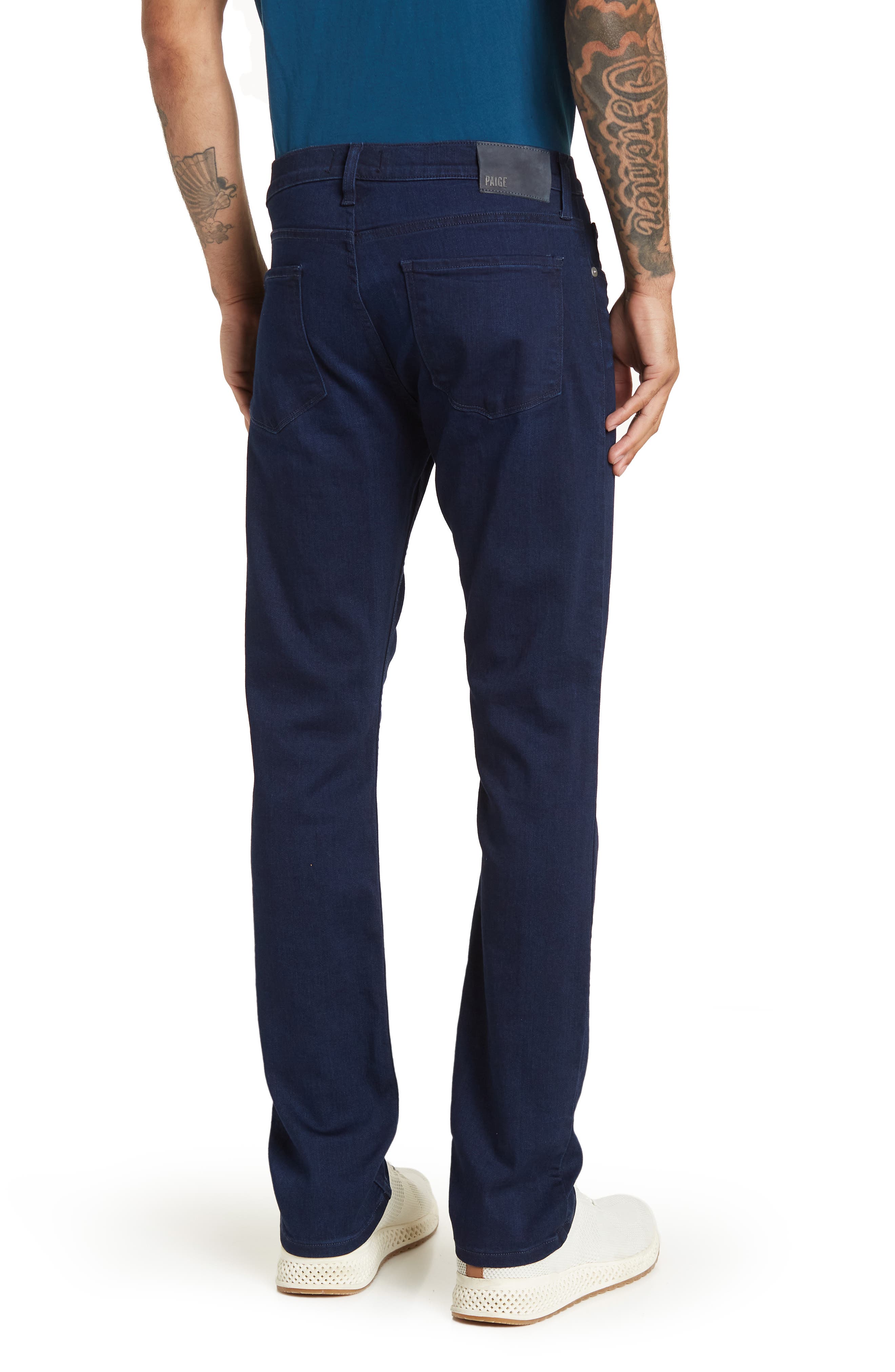 PAIGE Federal Straight Leg Denim Jeans 