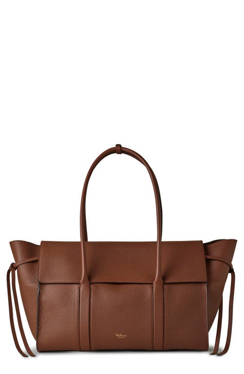 Mulberry Large Soft Bayswater Leather Satchel In Bright Oak