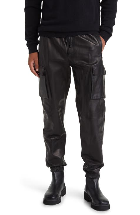 Men's Leather (Genuine) Pants