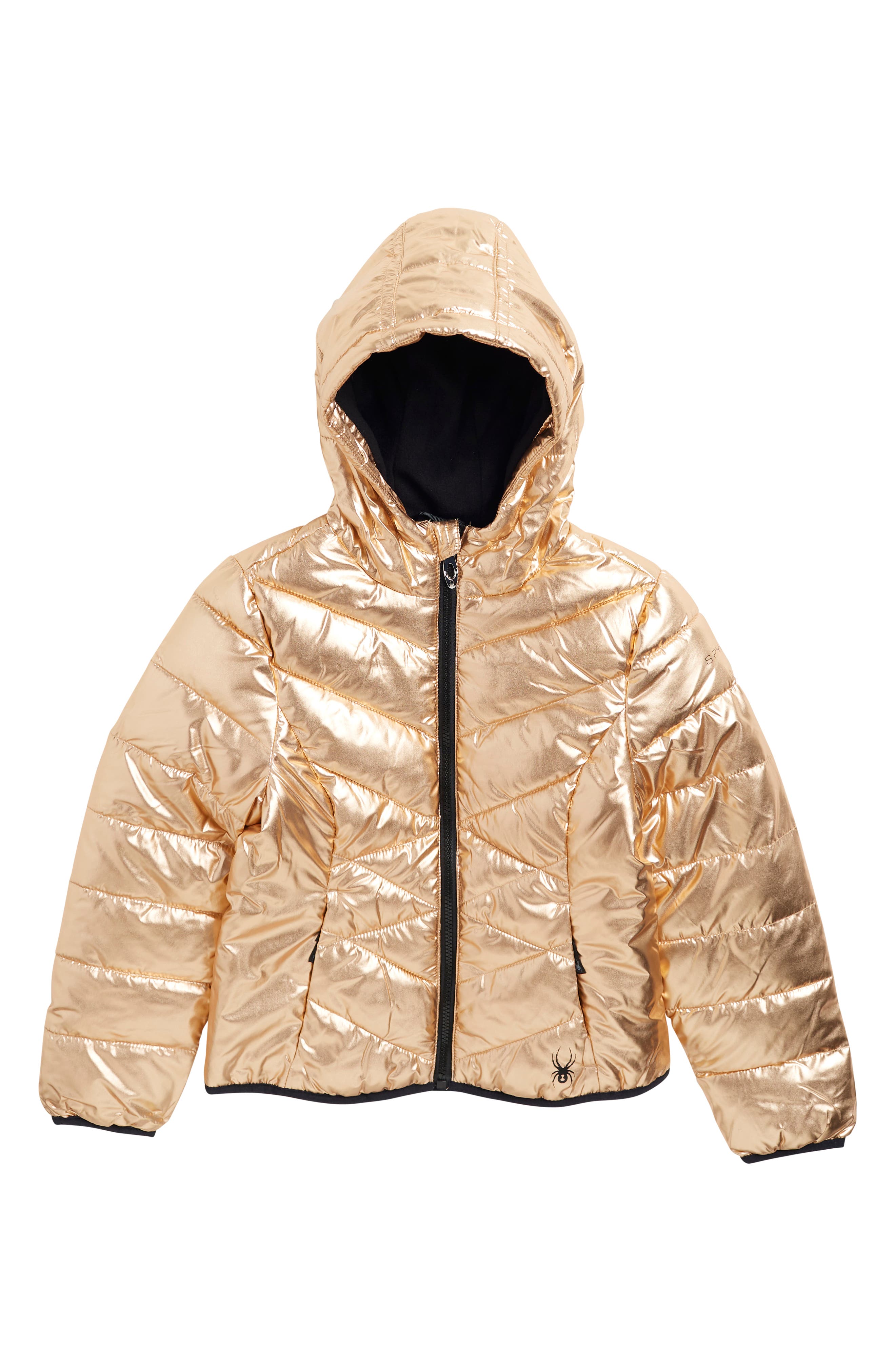 spyder rose gold jacket