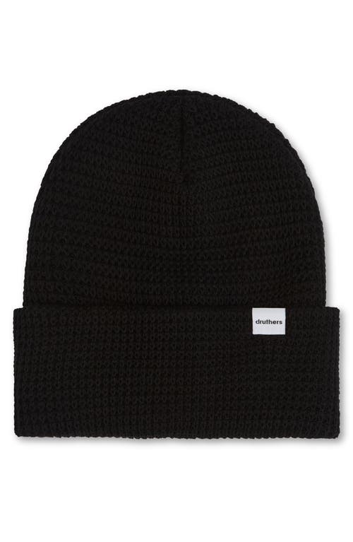 DRUTHERS NYC DRUTHERS NYC ORGANIC COTTON WAFFLE KNIT BEANIE 