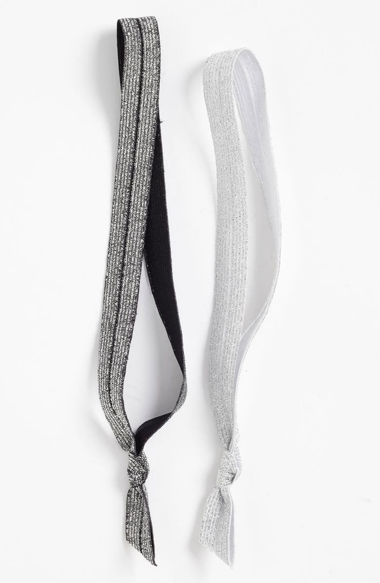Emi-Jay 'Silver Glitter' Headbands (2-Pack) | Nordstrom