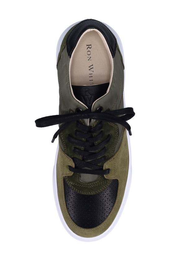 Shop Ron White Macklan Water Resistant Sneaker In Military