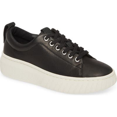 Sofft Pacey Platform Sneaker, Black
