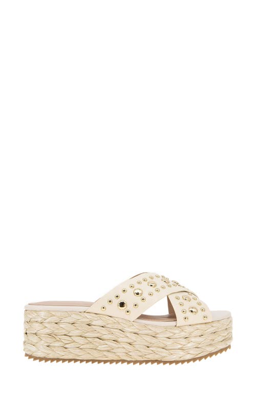 Bcbgeneration Gladda Platform Sandal In Bianca