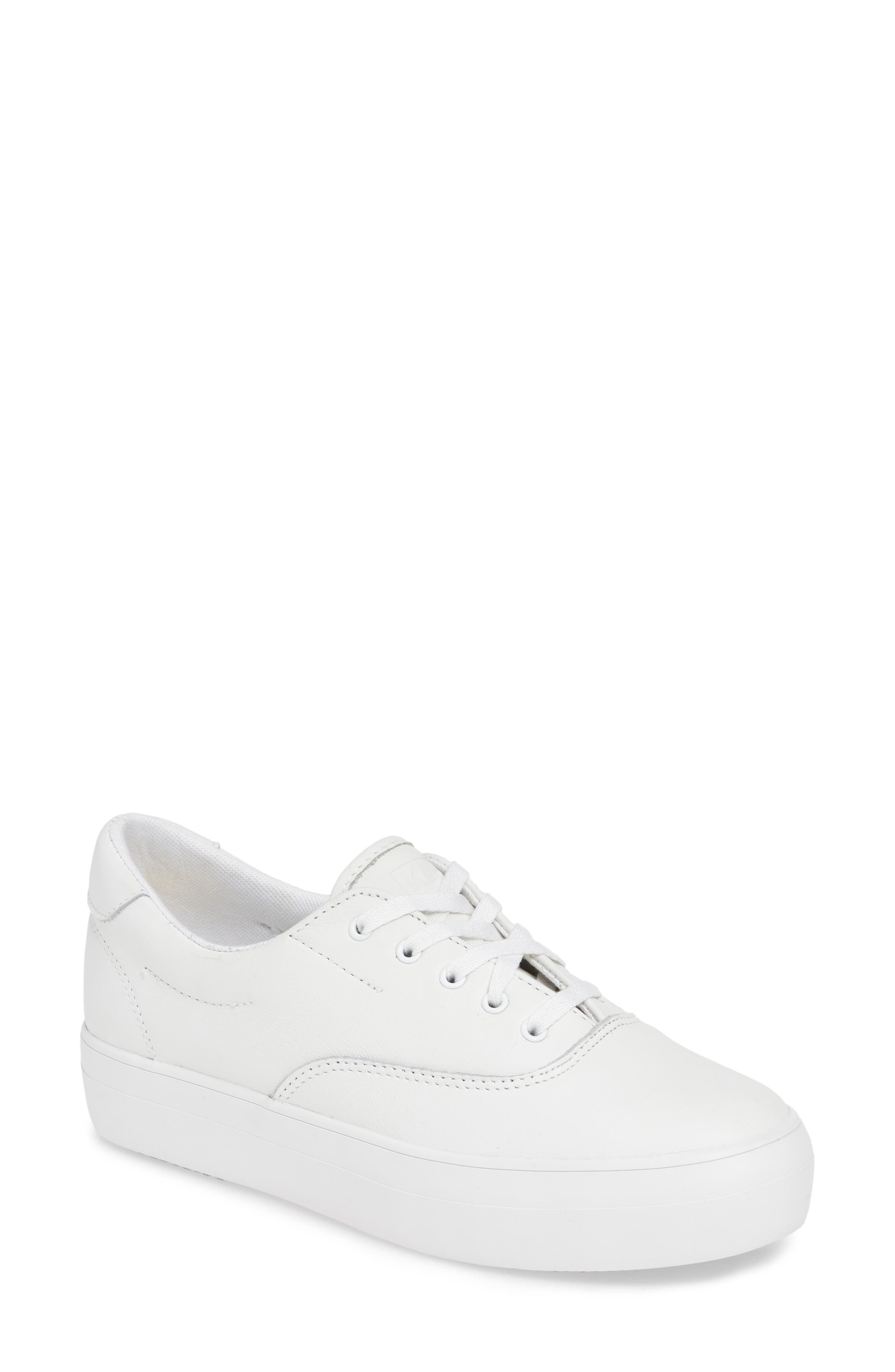 keds rise leather sneaker