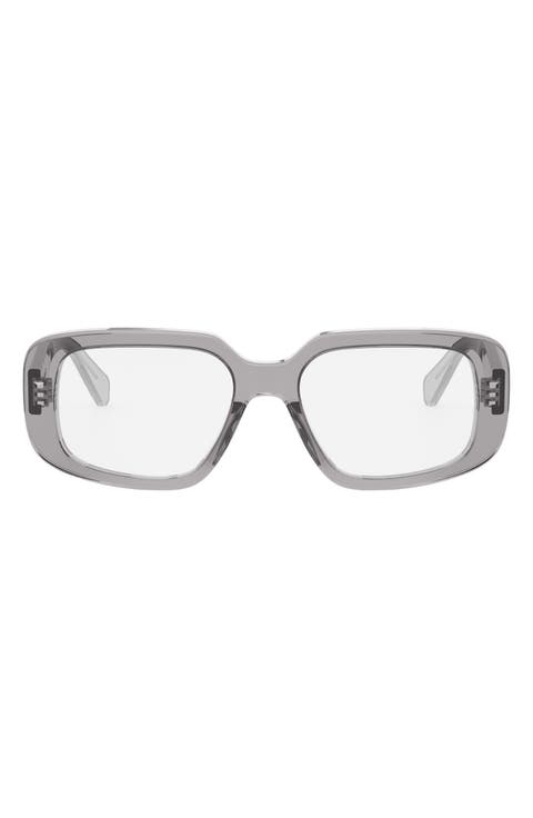 Bold 54mm Rectangular Optical Glasses
