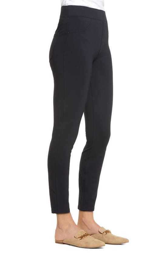 Spanx The Perfect Pants Four-pocket Ankle Pants In Classic Navy