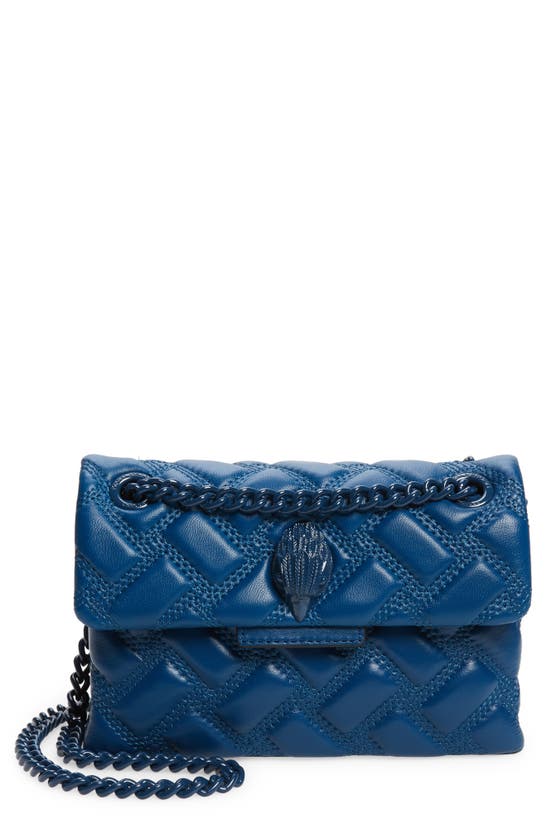 KURT GEIGER KENSINGTON LEATHER MINI CROSSBODY BAG