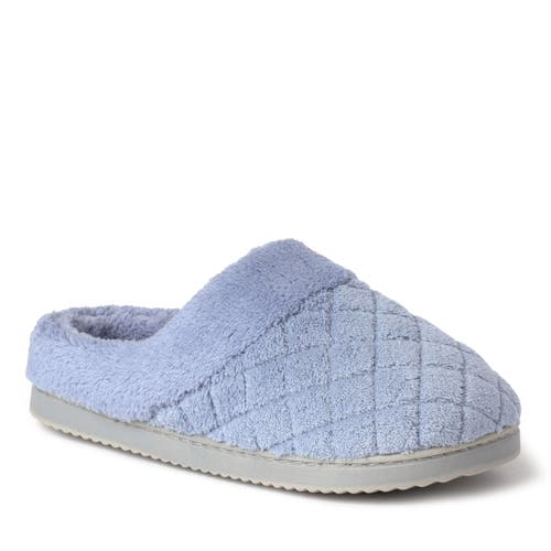 Dearfoams Libby Quilted Terry Clog Slipper In Eventide