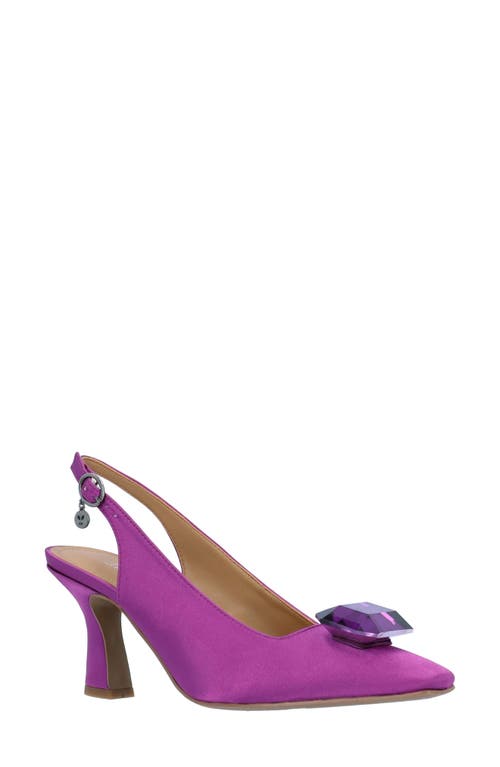 J. RENEÉ J. RENEÉ SASKIA SLINGBACK SQUARE TOE PUMP 