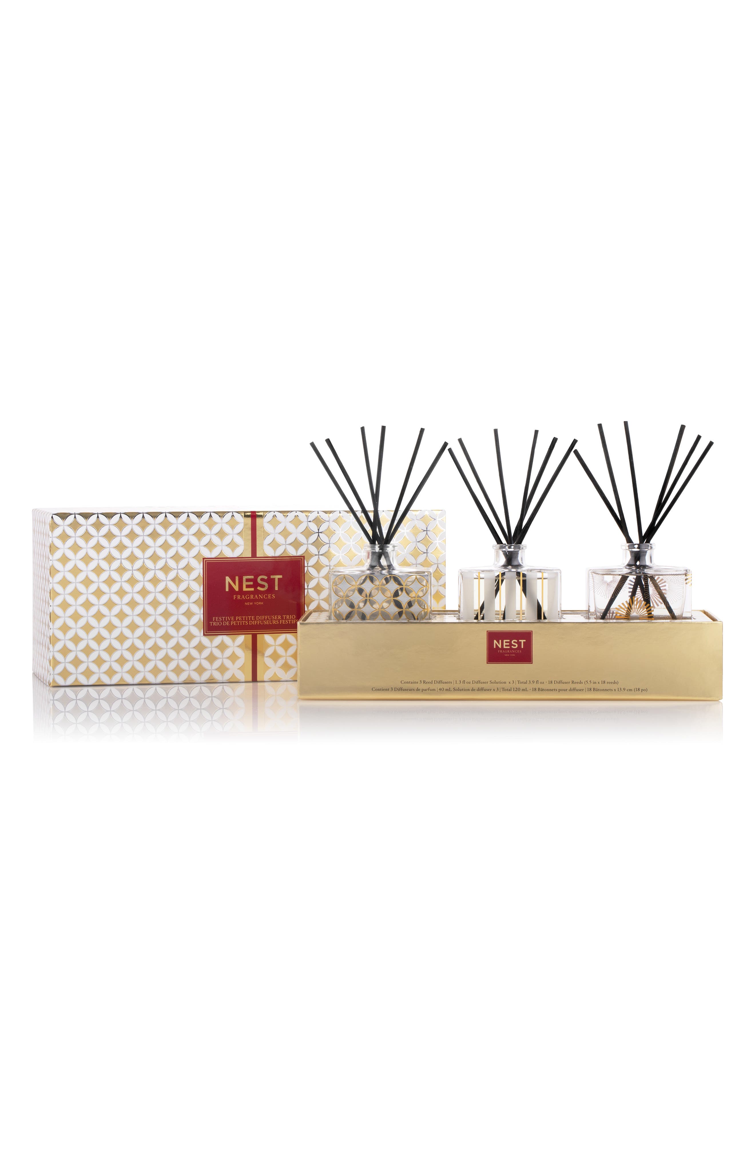 NEST Fragrances Reed Diffuser Trio Set (Limited Edition) Nordstrom