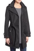 Calvin Klein Single Breasted Belted Trench Coat (Regular & Petite ...