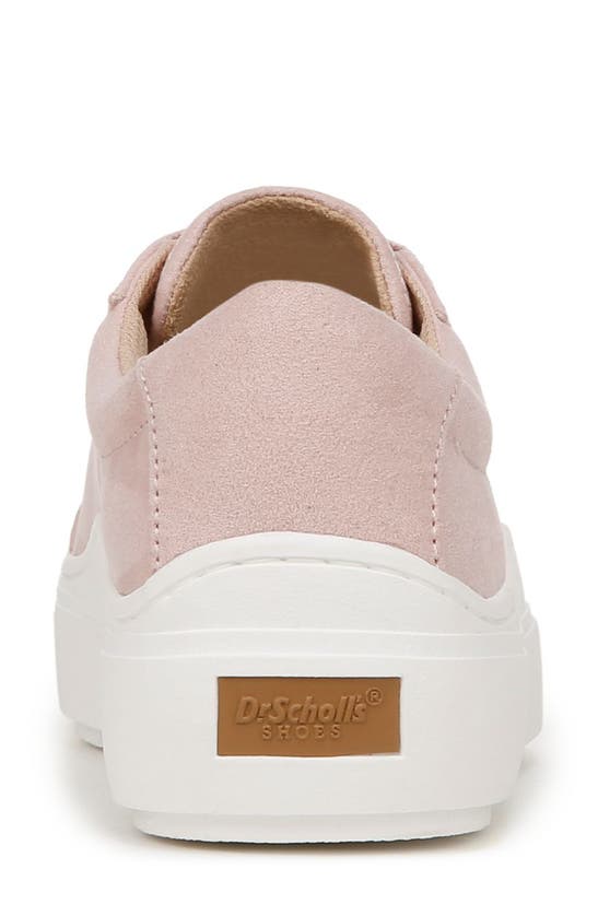Shop Dr. Scholl's Time Off Sneaker In Sepia Rose