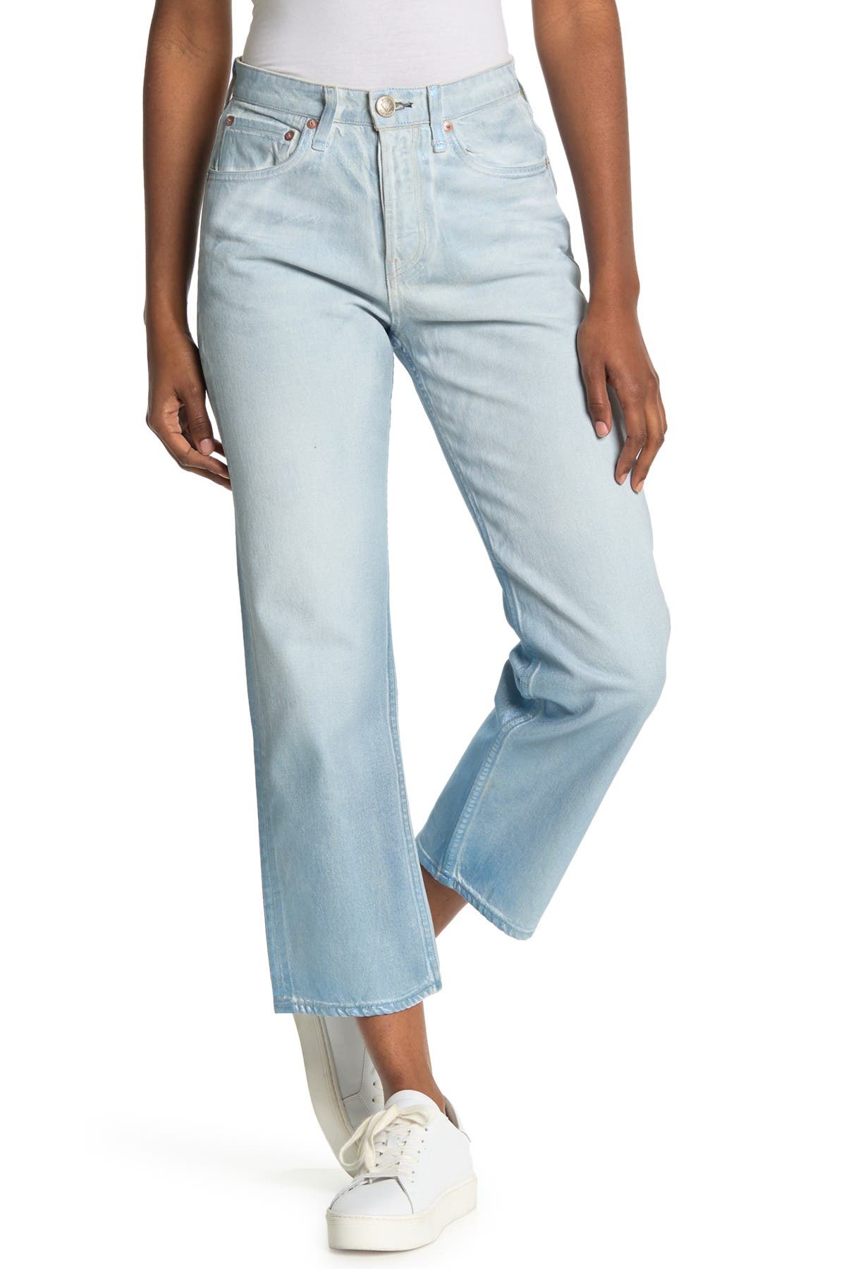 Rag Bone Maya High Rise Ankle Straight Jeans Nordstrom Rack