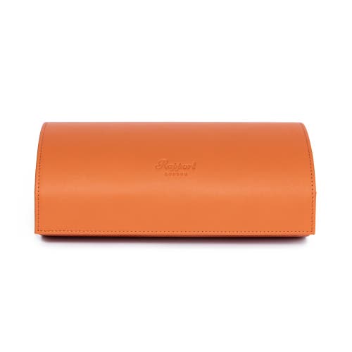 Rapport London Hyde Park Three Watch Roll In Tan