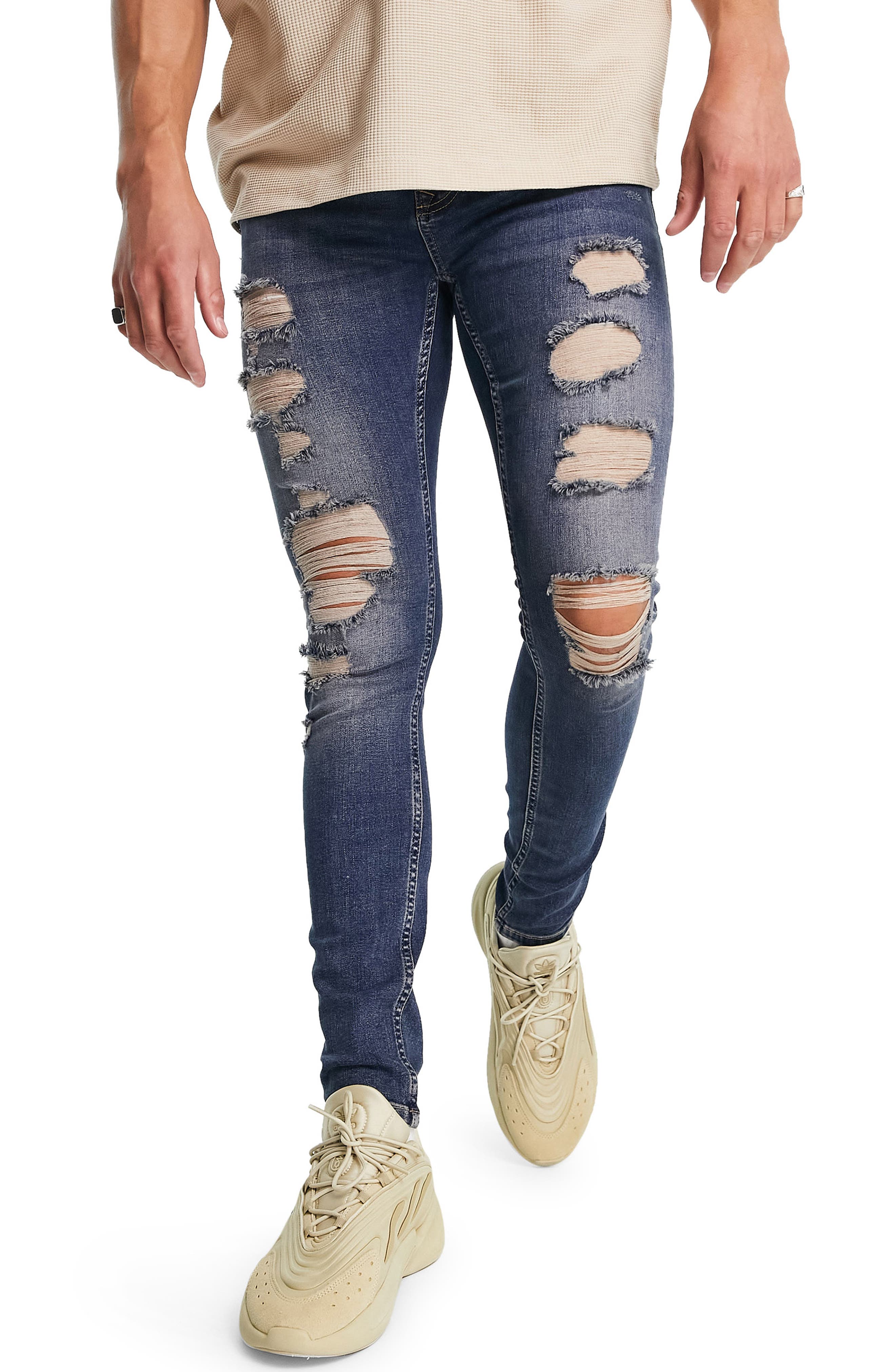 topman ripped skinny jeans