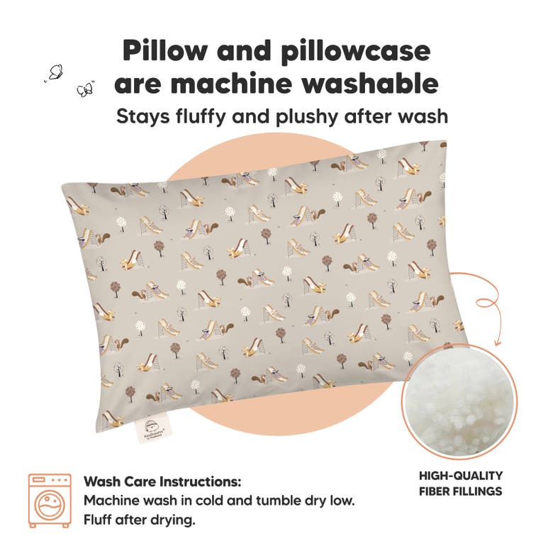 Shop Keababies Toddler Pillow With Pillowcase In Play Park