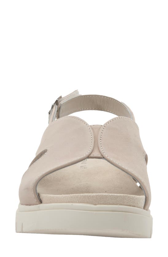 David Tate Madona Unit Slingback Sandal In Bone