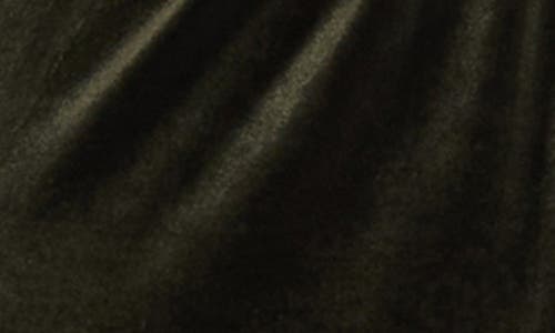 Maggy London Long Sleeve Velvet Midi Dress In Rosin