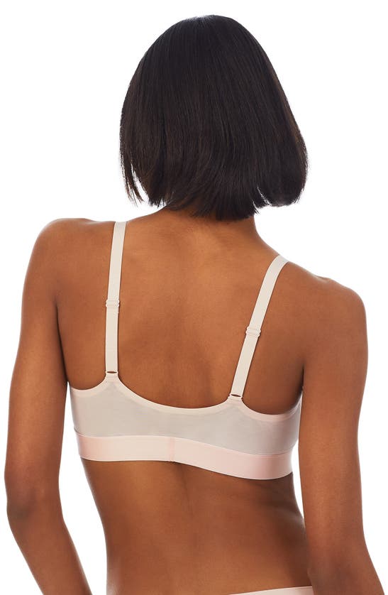 Shop Dkny Litewear Active Comfort Sports Bra In Blush