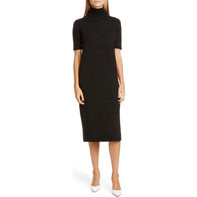 Lafayette 148 New York Wool & Cashmere Midi Sweater Dress