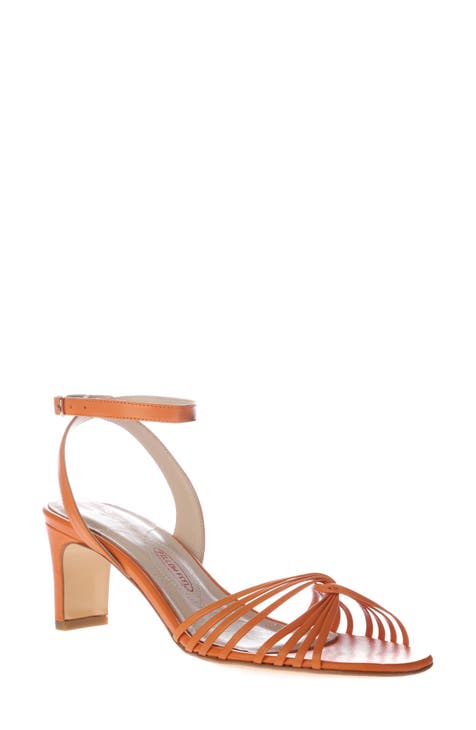 Women's Orange Heeled Sandals | Nordstrom