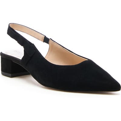 Sole Society Maelie Bow Slingback Pump, Black