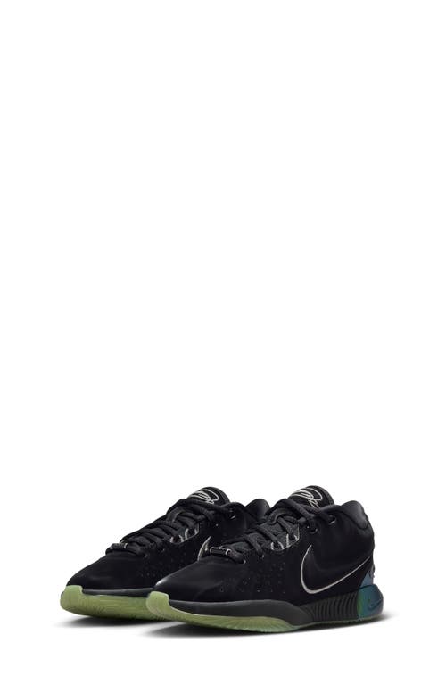 Nike Kids' Lebron Xxi Sneaker In Black/grey/grey