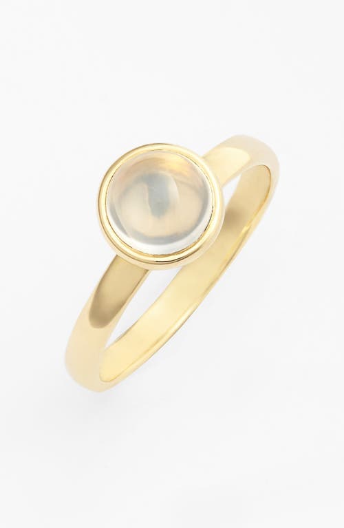 Syna 'baubles' Stone Ring In Gold