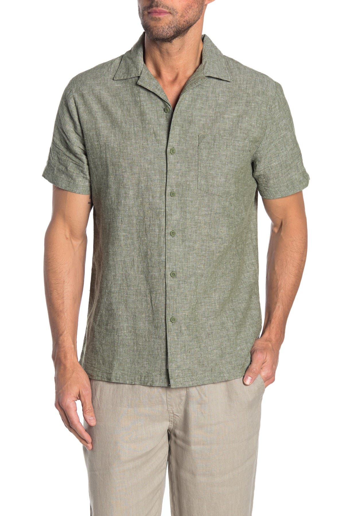 Onia | Vacation Short Sleeve Regular Fit Shirt | Nordstrom Rack