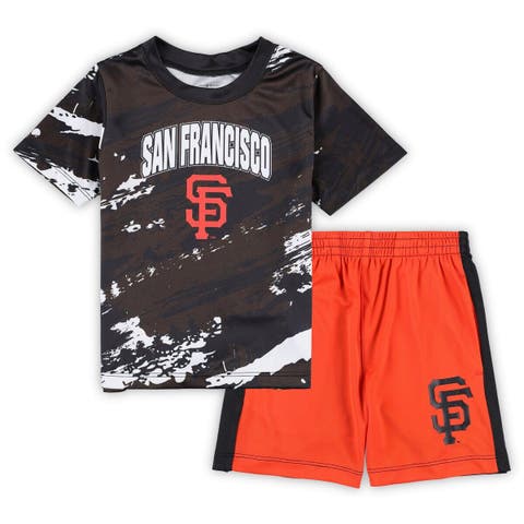 Women's San Francisco Giants Ethika Orange Babe Short Briefs