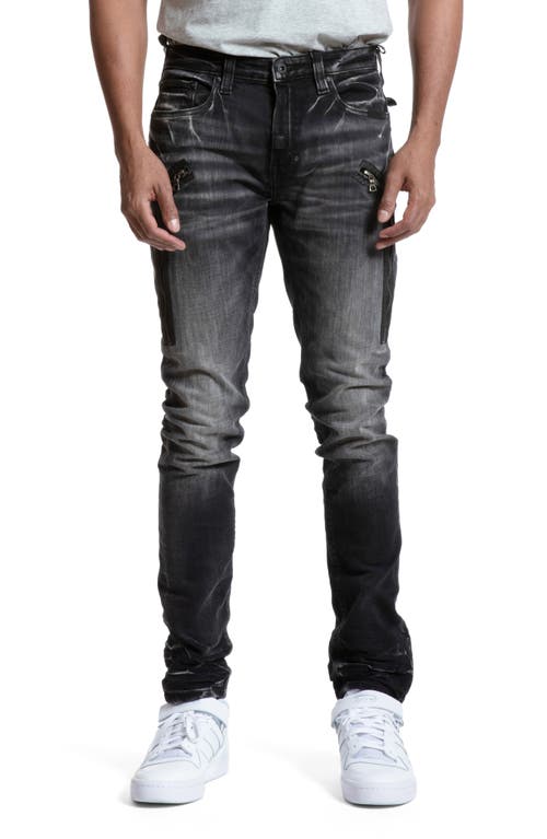 PRPS Balthazar Stretch Jeans in Black at Nordstrom, Size 30