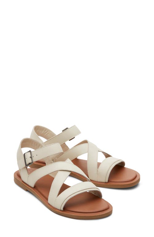 TOMS Sloane Ankle Strap Sandal in Natural 