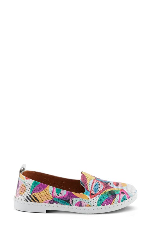 Shop Spring Step Carraway Slip-on Sneaker In White Multi