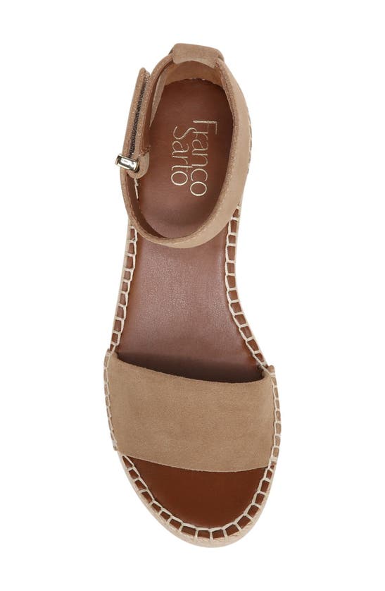 Franco Sarto Pela Espadrille Platform Sandal In Sandstone