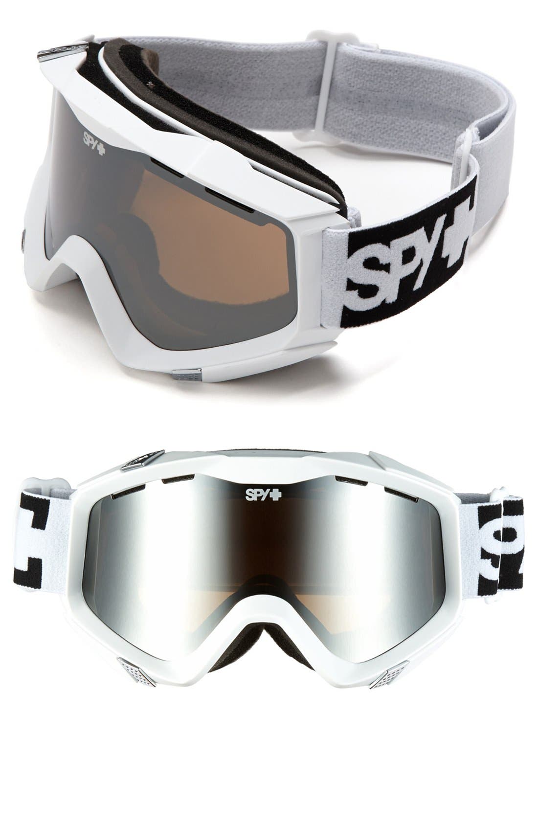 SPY Optic 'Zed' Mirrored Snow Goggles Nordstrom