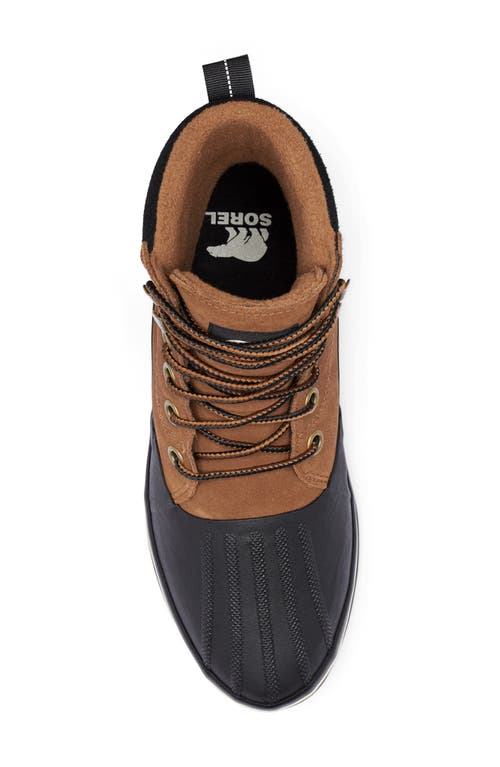 Sorel Cheyanne Metro Ii Waterproof Duck Boot In Velvet Tan/black