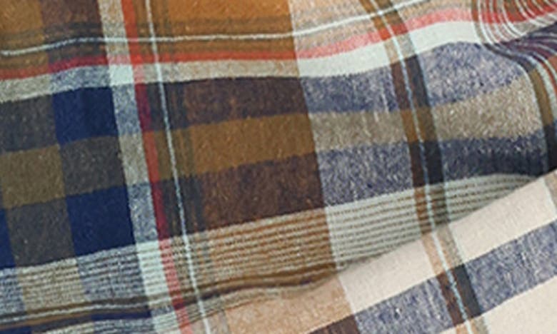 Outdoor Research Weisse Plaid Short Sleeve Button-up Shirt In Bronze