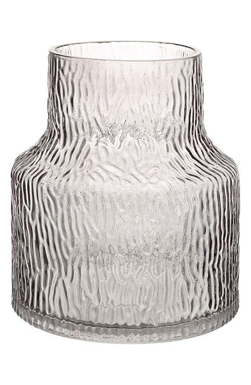 Shop Renwil Hyacinth Decorative Glass Vase In Grey