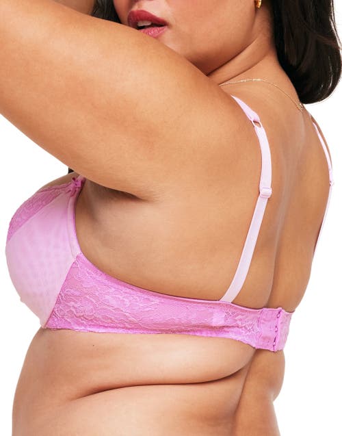 Adore Me Clairabella Contour Demi Bra In Medium Pink