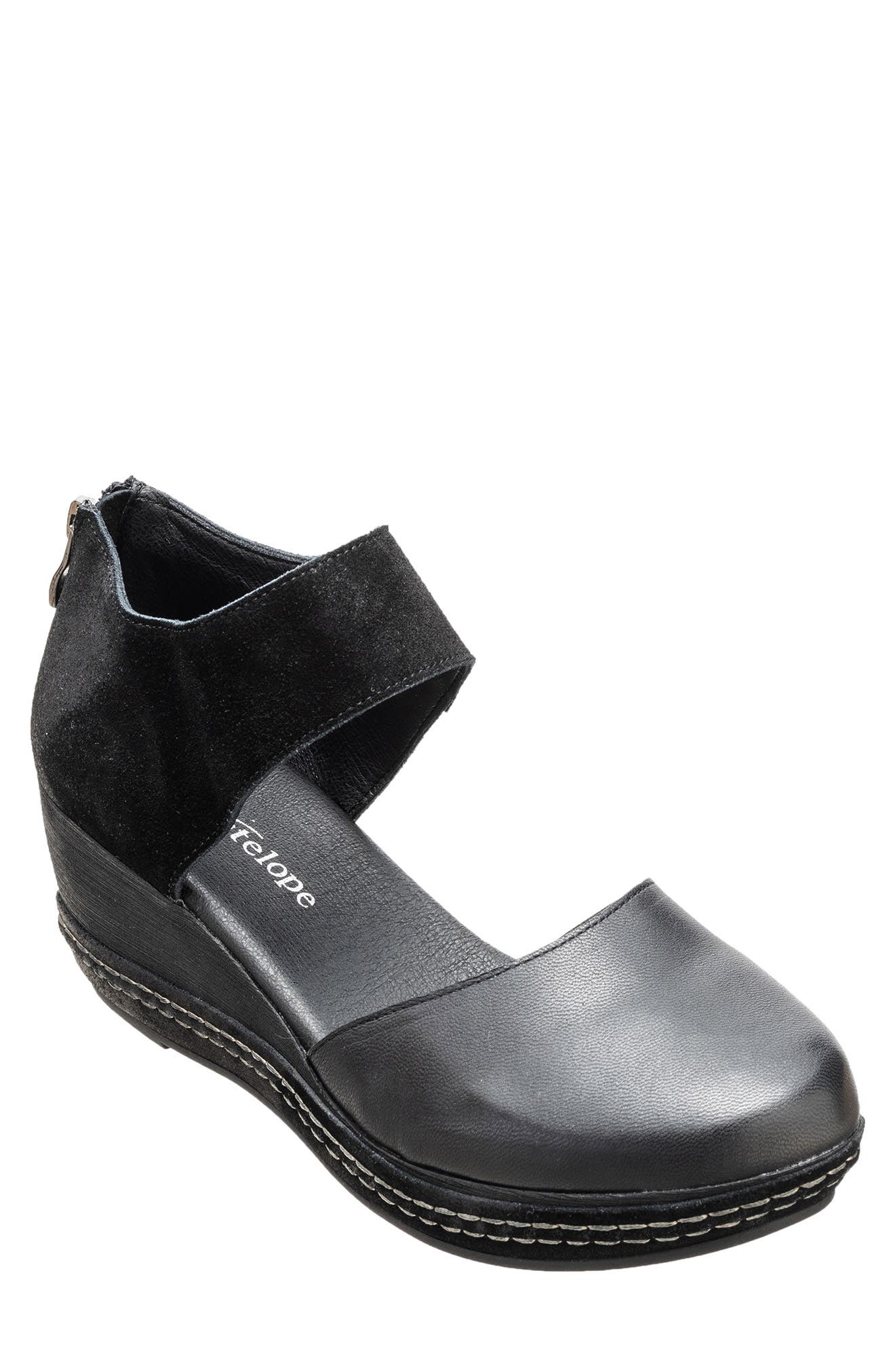 antelope mary jane platform wedge