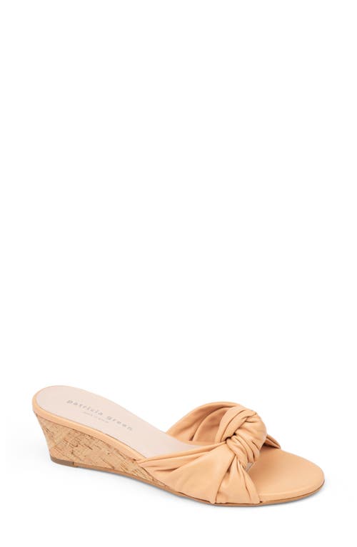 patricia green Savannah Wedge Slide Sandal Beige at Nordstrom,